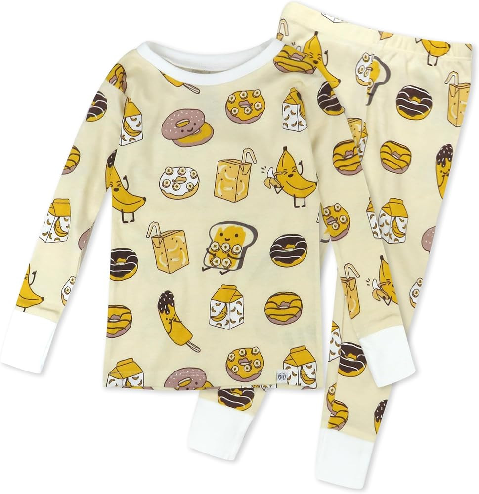 HonestBaby baby-boys 2-piece Pajamas Sleepwear Pjs 100% Organic Cotton for Baby, Toddler, Kids, B... | Amazon (US)