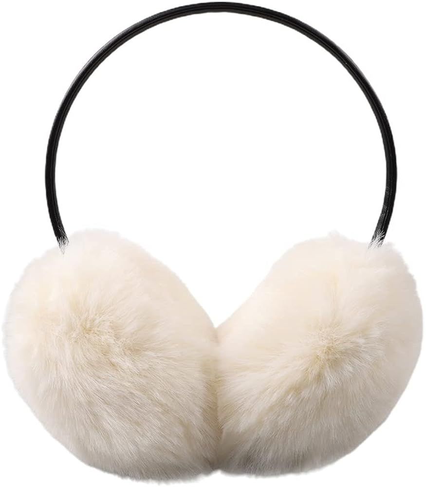 Amazon.com: Yuoahcn Women Winter Earmuffs Unisex Warm Ear Muffs Lady Girls Plush Ear Warmers Outd... | Amazon (US)