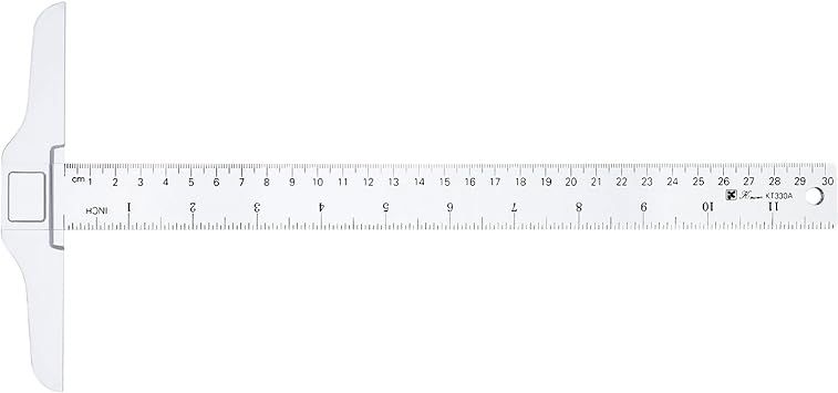 Pangda 12 Inch/ 30 cm Junior T-Square Plastic Transparent T-Ruler for Drafting and General Layout... | Amazon (US)