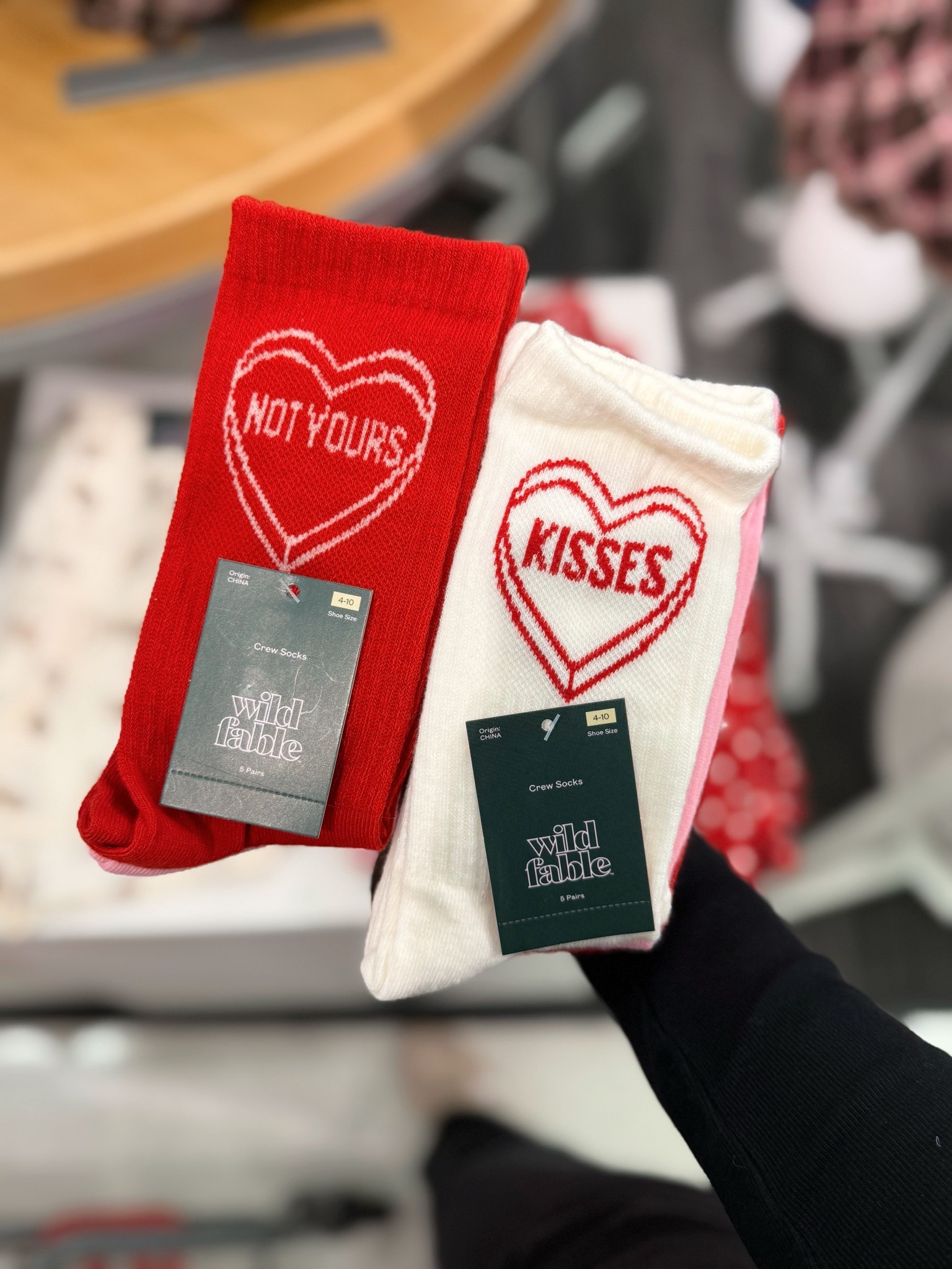 Valentine’s Day socks at Target 

#LTKFindsUnder50 #LTKSeasonal