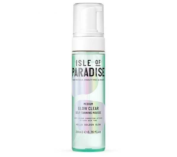 Isle of Paradise Glow Clear Self-Tanning Clear Mousse | QVC