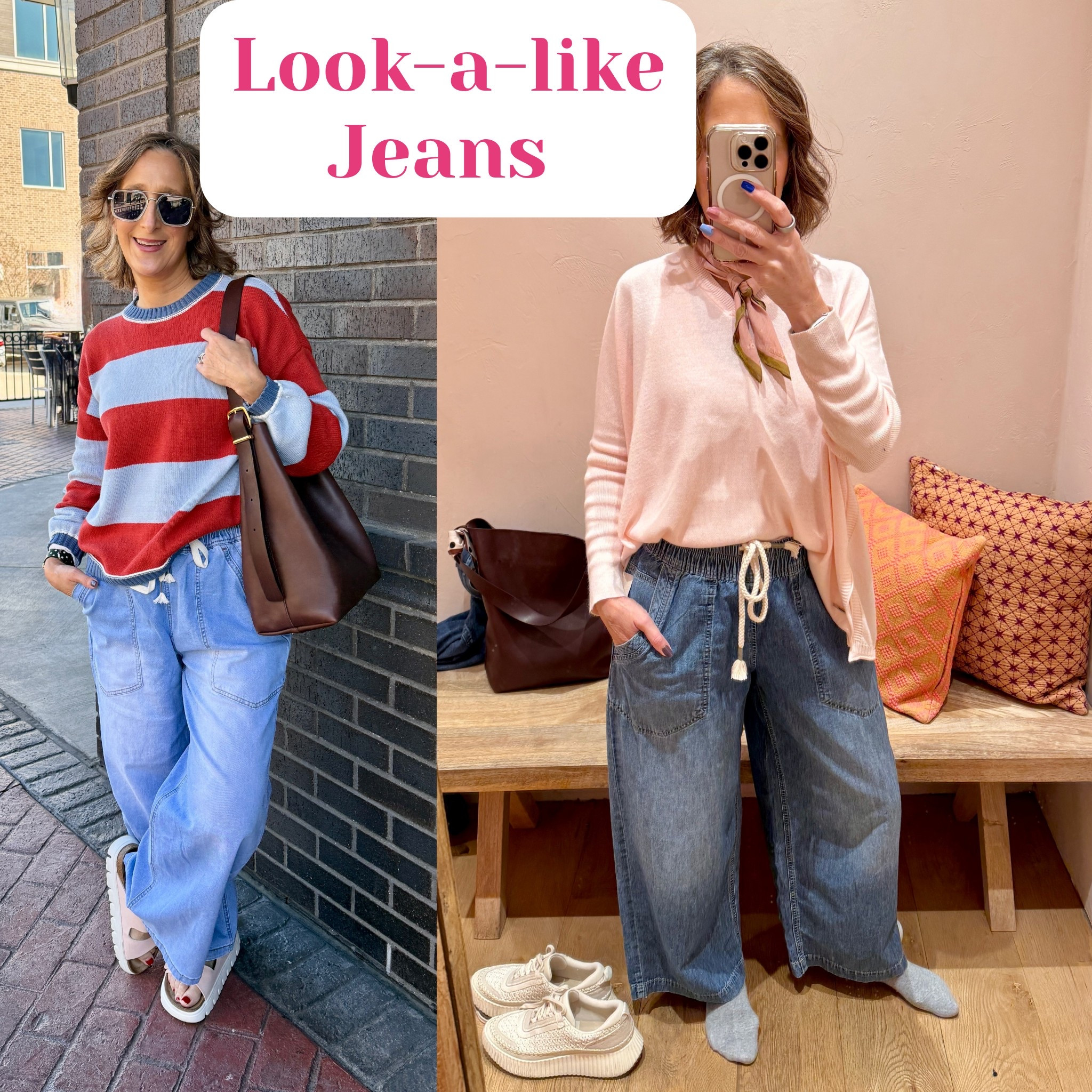 I went with the dupes this time. 👖

#LTKPetite