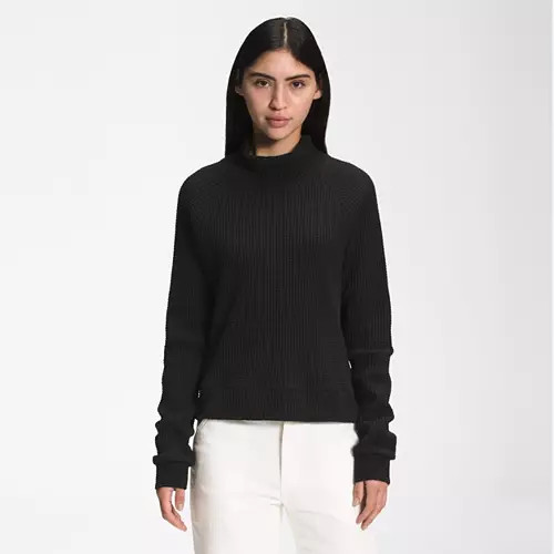 The North Face Women's Chabot Mock Neck Long Sleeve Sweater | Public Lands