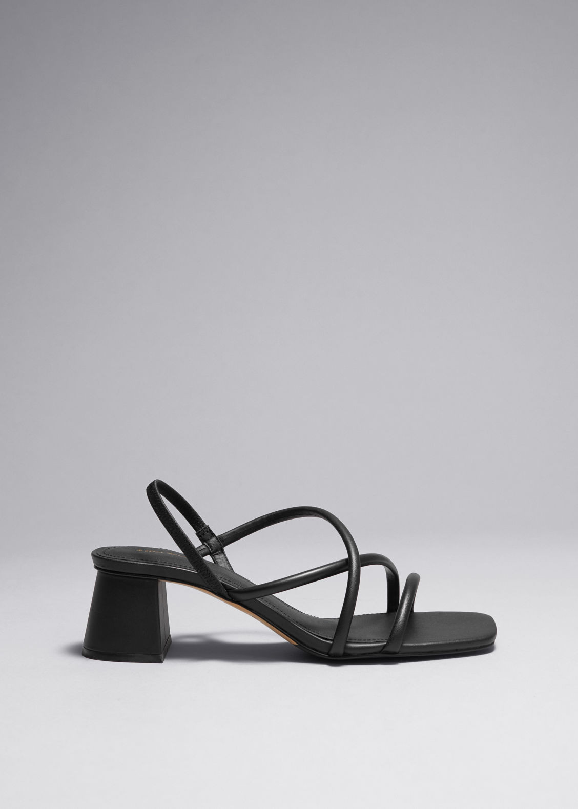 Strappy Block Heel Sandals - Black | & Other Stories (EU + UK)