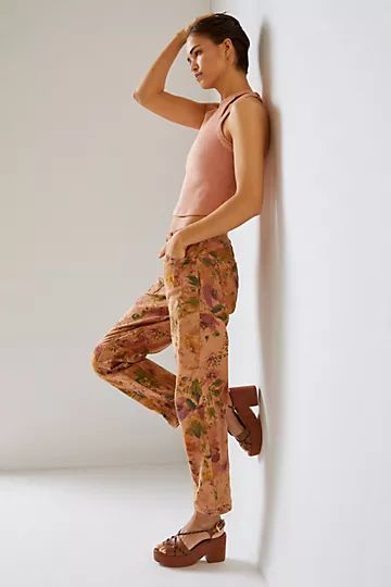 Pilcro The Wanderer Low-Rise Pants | Anthropologie (US)