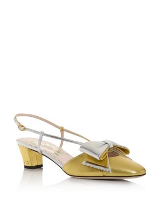 Valentino Garavani Women's Bowow Slingback Pumps  | Bloomingdale's Shoes | Bloomingdale's (US)