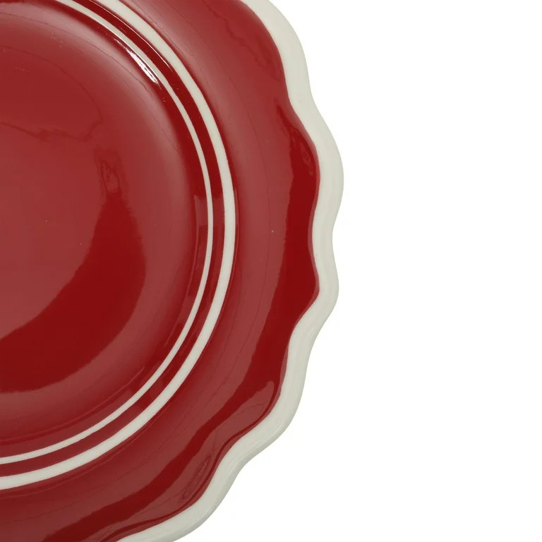 The Pioneer Woman Ainsley 8.5-Inch Salad Plate, Red | Walmart (US)