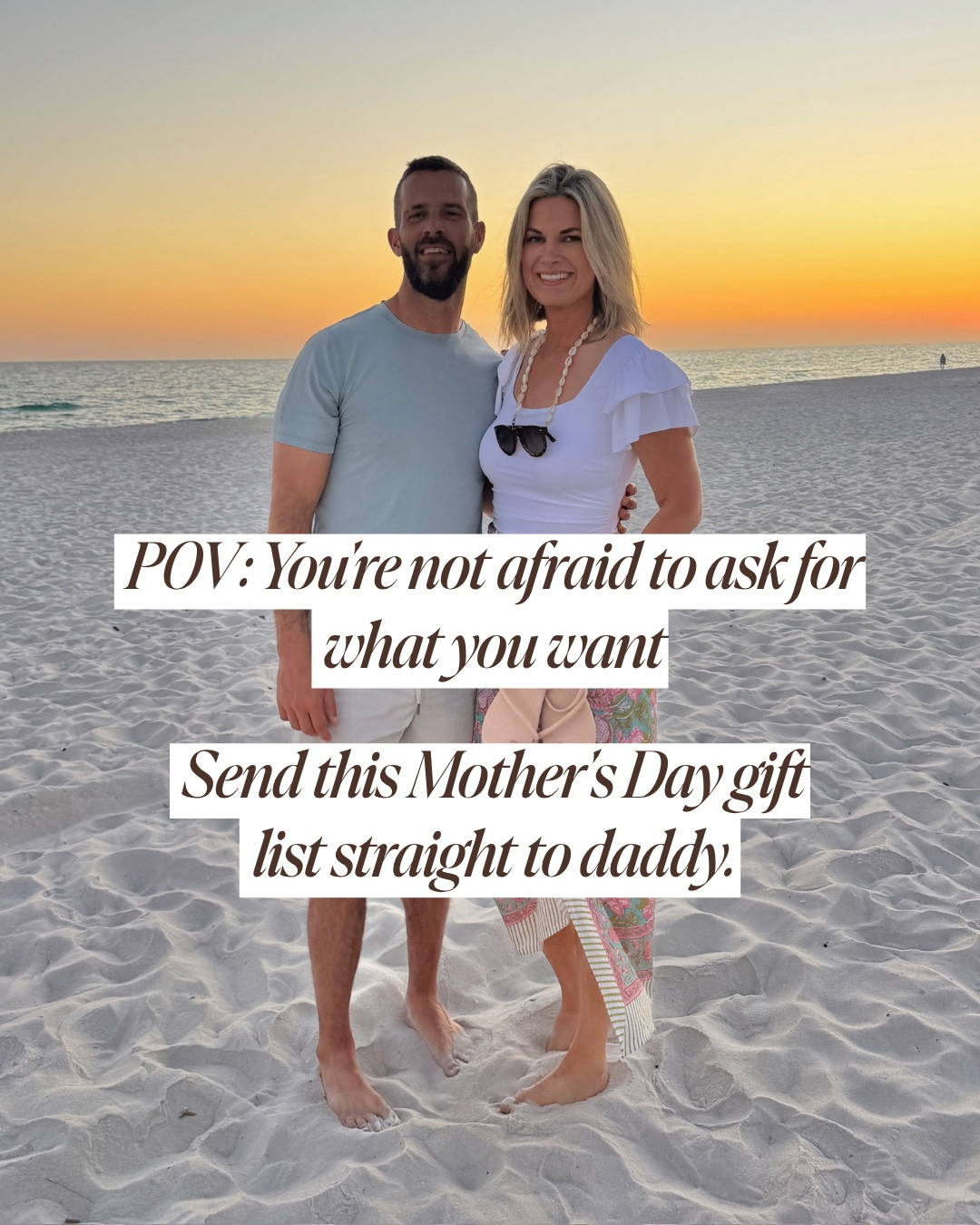 POV: you’re not afraid to ask for what you want 

Send this mothers days gift list straight to daddy 

#LTKmomlife #LTKMothersDay