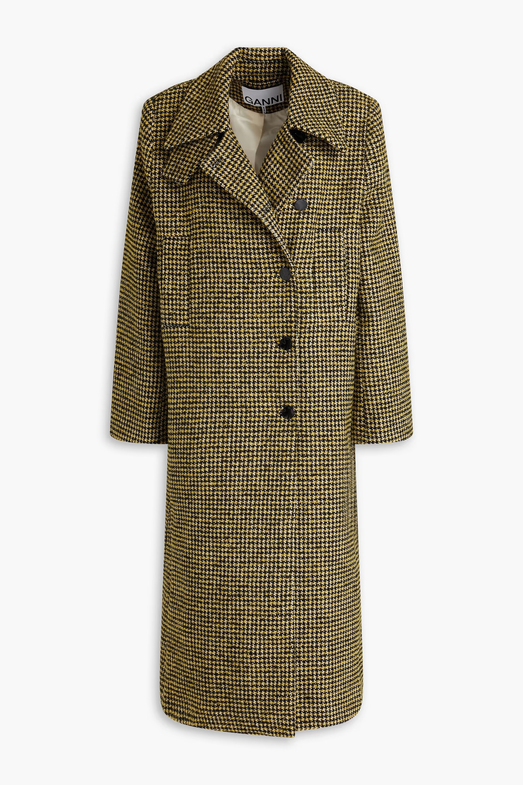 Houndstooth tweed coat | The Outnet (APAC)