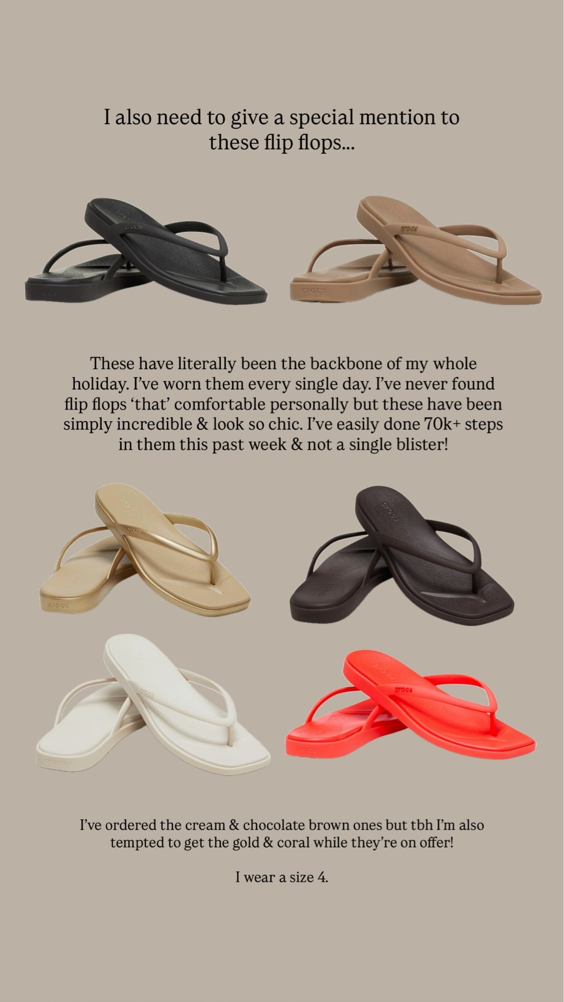 The comfiest flip flops ever! 
@amazonuk ad

#LTKsummer #LTKsale #LTKshoes