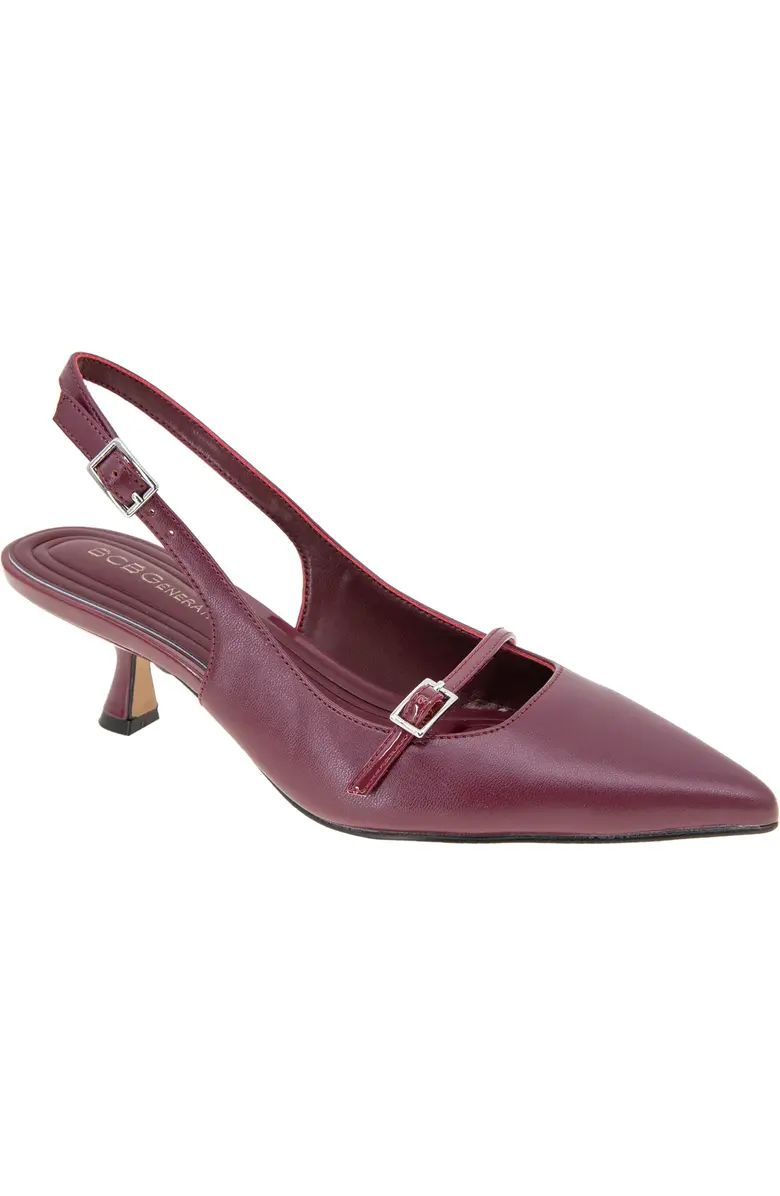 Kami Pointed Toe Kitten Heel Pump (Women) | Nordstrom