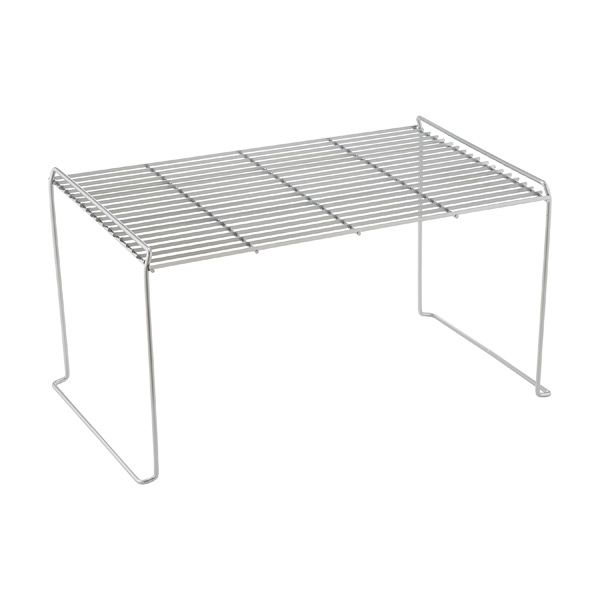 Flat Wire Stacking Shelf | The Container Store