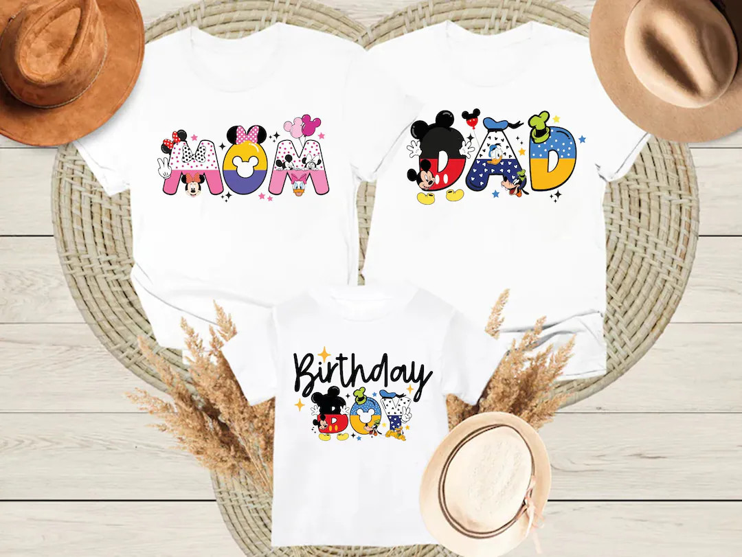Mickey Birthday Shirt, Disney Birthday Boy Shirt, Mickey Birthday Boy Shirt, Custom Mickey Shirt,... | Etsy (US)