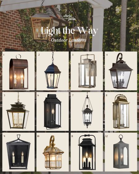 Rounding up my favorite outdoor lanterns - hello instant curb appeal!  Read more at today’s post on ChrisLovesJulia.com 🖤



#LTKstyletip #LTKhome #LTKfamily