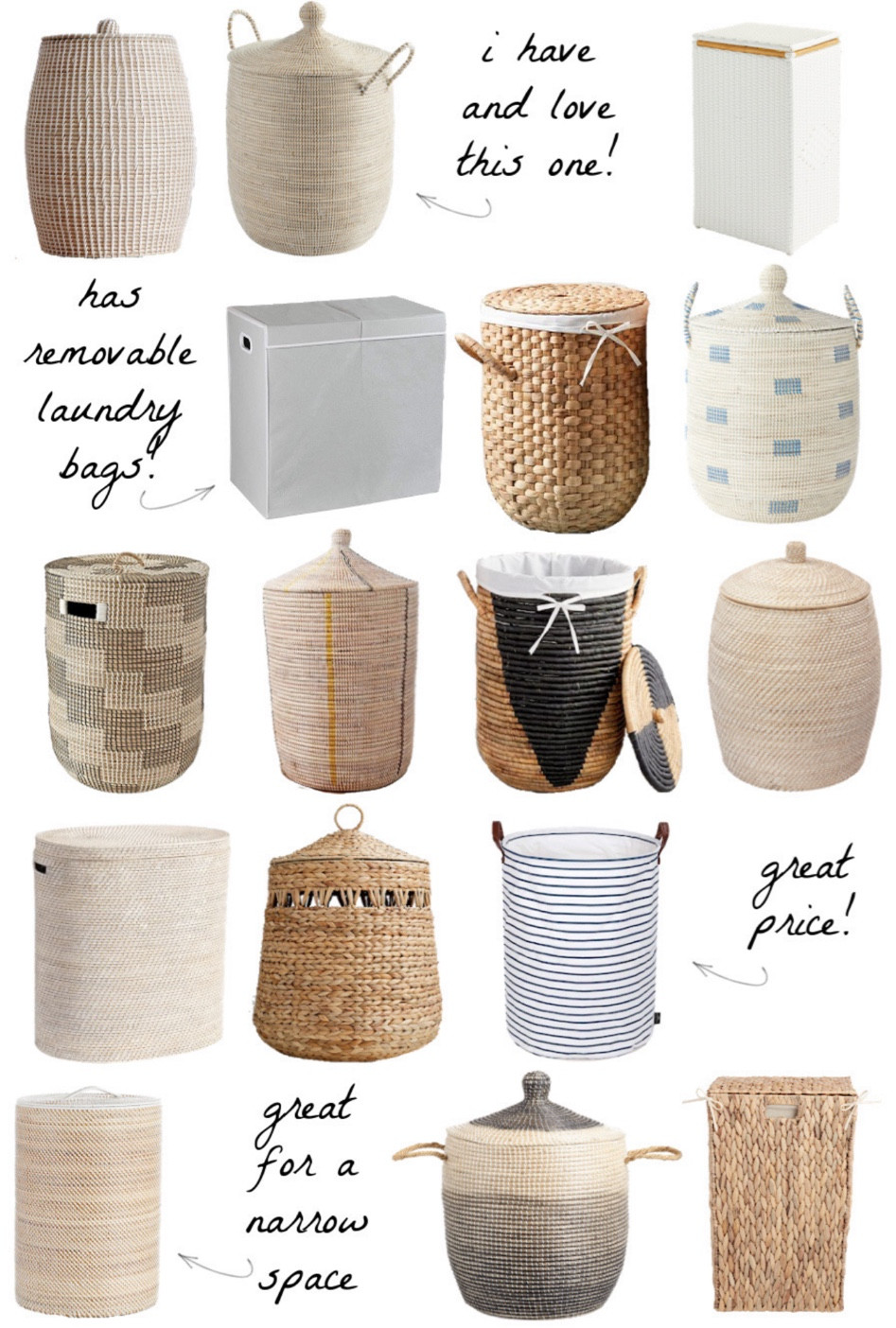Love these woven hampers! Perfect for any bedroom or bathroom or even store blankets in them! 

Woven baskets, hamper basket, favorite baskets, storage, home storage, home decor ideas, simple home decor 

#LTKunder50 #LTKunder100

#LTKhome #LTKsalealert #LTKstyletip