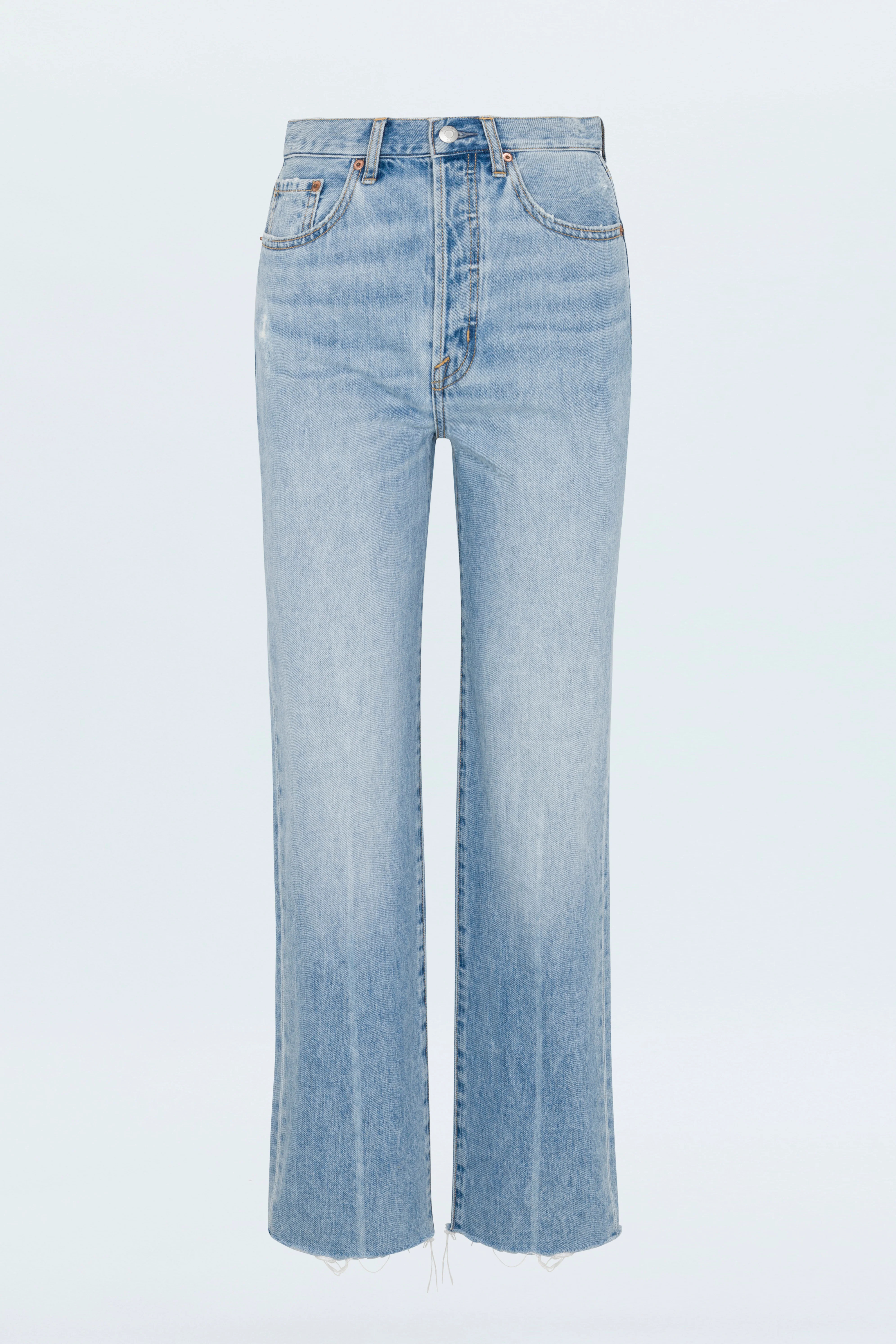 PETITE Cassie Super High Rise Straight - Savvy Vintage P00016322P-RE-SAVYV / SAVVY VINTAGE / 31P | Pistola Denim