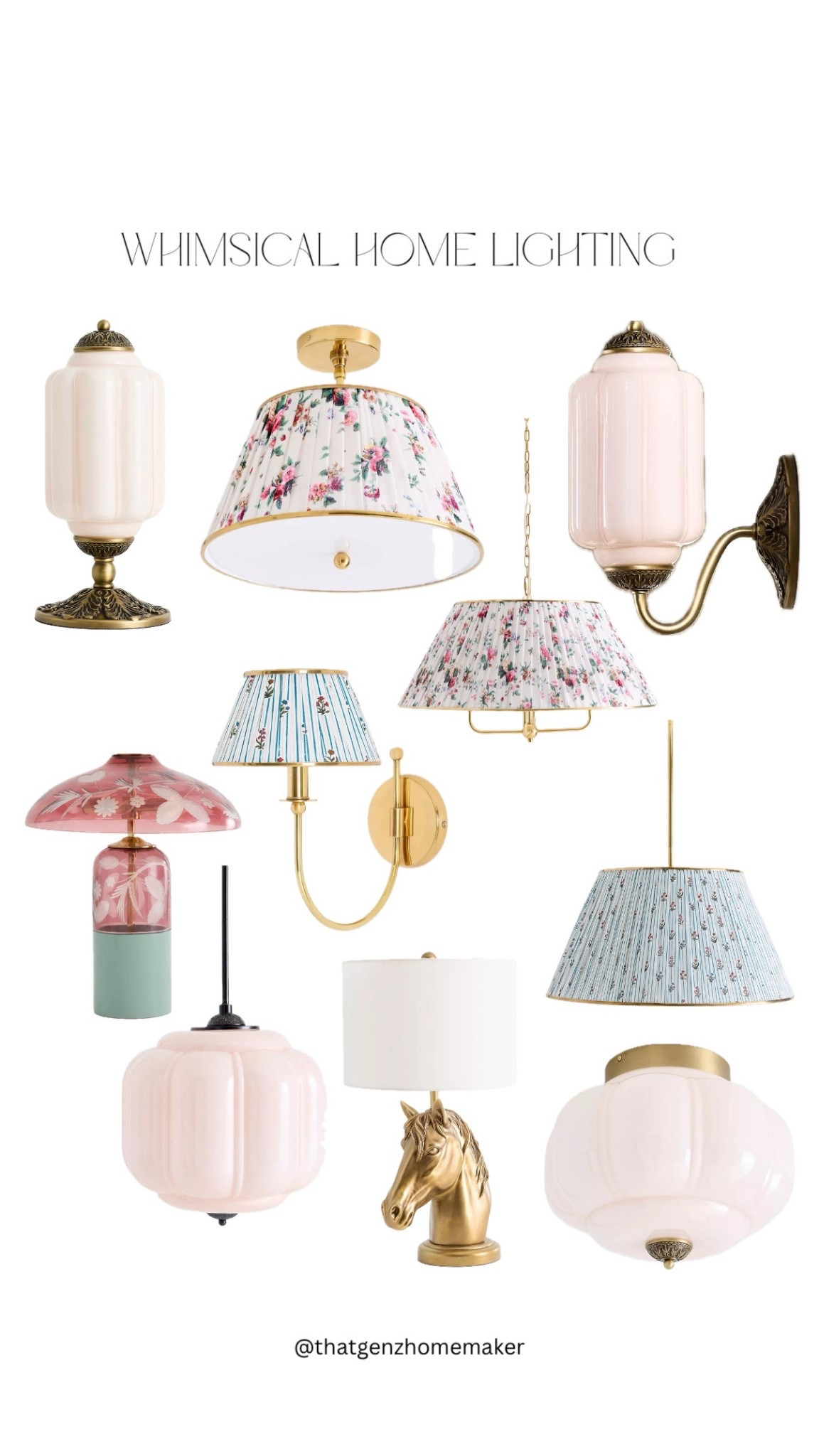whimsical home lighting options

floral lamp, wall sconces, light sconces, lampshade, milk glass lamp, chandelier



#LTKHome