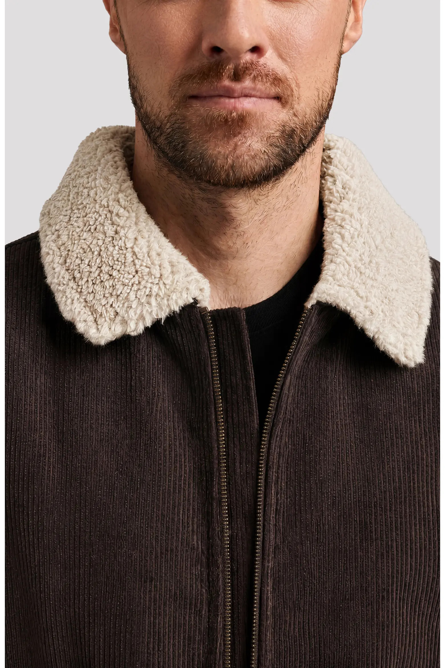 Crace Corduroy Jacket with Faux Shearling Collar (Men) | Nordstrom | Nordstrom