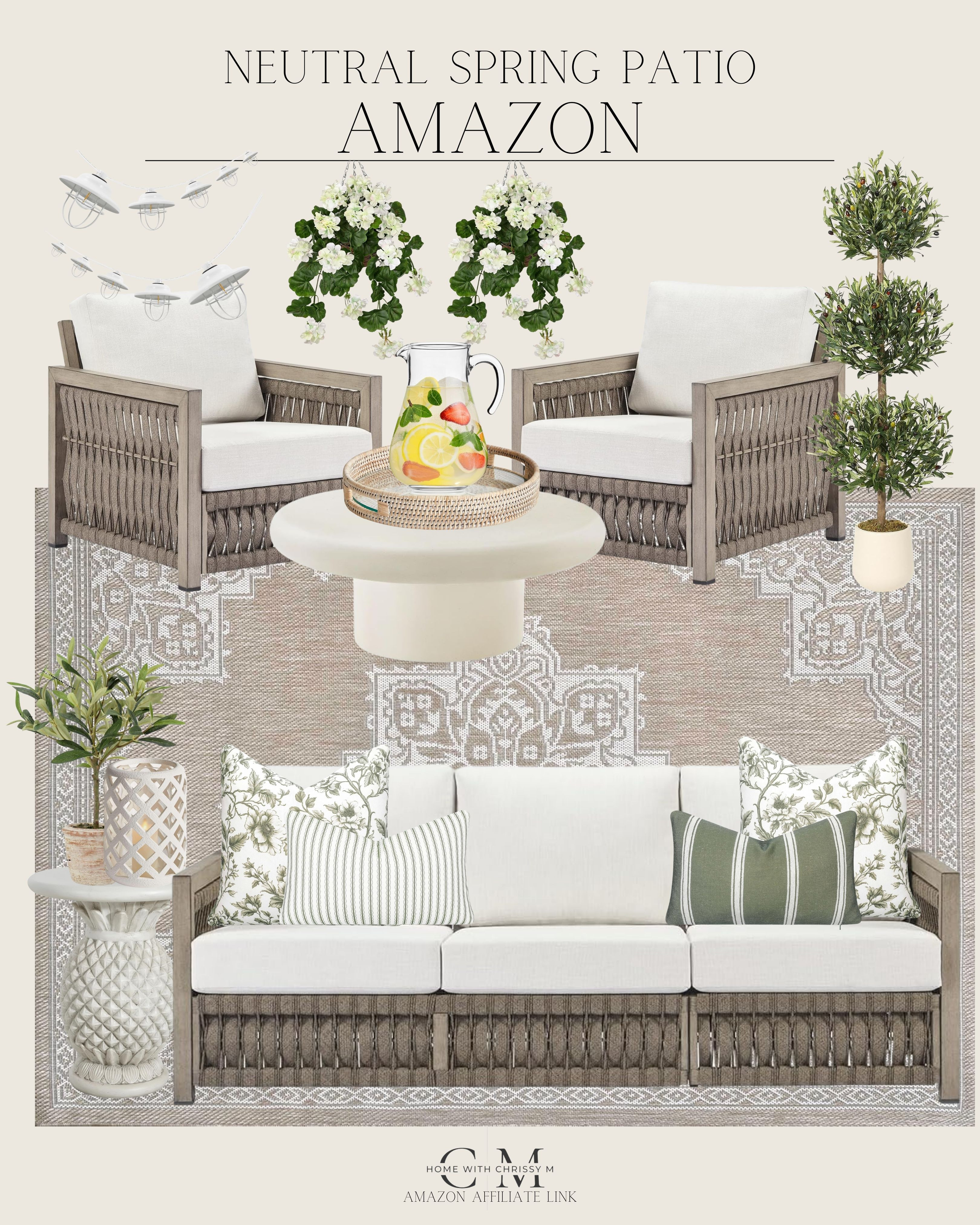 Spring Outdoor Furniture and Decor from Amazon!
Amazon Home / Amazon Spring / Neutral Outdoor Sectionals / Linen or Canvas Cushions / Teak Outdoor Furniture / Light Wood Dining Sets / Wicker Lounge Chairs / Rope Accent Chairs / Stone or Concrete Side Tables / Neutral Outdoor Rugs / Weather-Resistant Throw Pillows / Ceramic Outdoor Planters / Faux Greenery in Neutral Pots / Outdoor Coffee Tables / Minimalist Fire Pits / Lanterns with LED Candles / Solar Pathway Lights / Neutral Patio Umbrellas / Outdoor Poufs / Bench Seating / Outdoor Bar Carts / Sculptural Garden Stools / Neutral Bistro Sets / Wooden Planter Boxes / Outdoor Floor Cushions / Soft Outdoor Throws / Modern Organic Outdoor Accents 

 

#LTKSeasonal #LTKHome