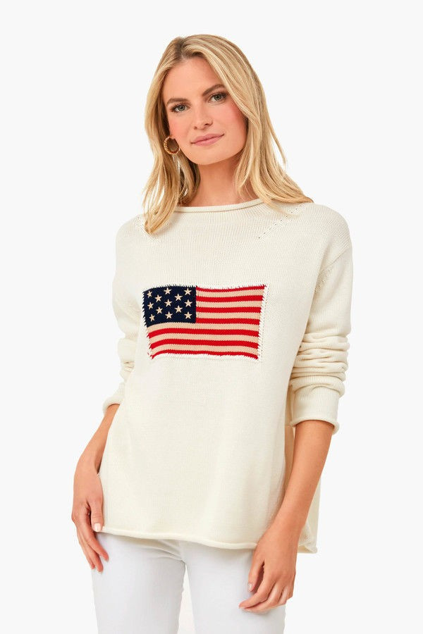 Ivory Americana Sweater | Tuckernuck (US)
