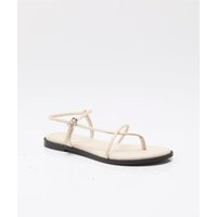 Free People Corsica Strappy Sandals for Women in Bone | Glik's