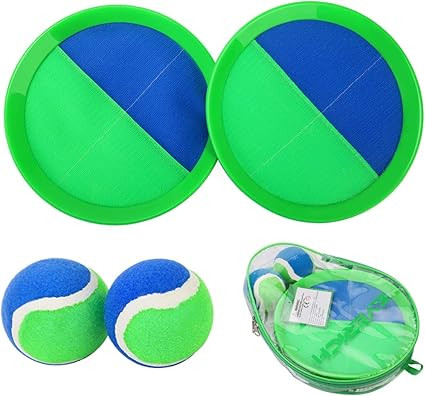 EVERICH TOY Paddle Toss and Catch Ball Set-Upgraded Version 8inch Paddle Catch Games Toy for Kids... | Amazon (US)