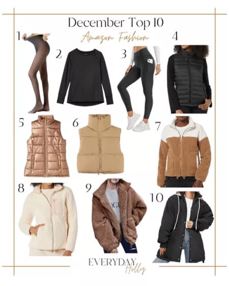 Before the January Round Up | Don’t Miss Decembers Top Sellers 

top sellers | december top fashions | womens winter style | best sellers | leggings | jackets | womens style 

#LTKunder50 #LTKstyletip #LTKfit