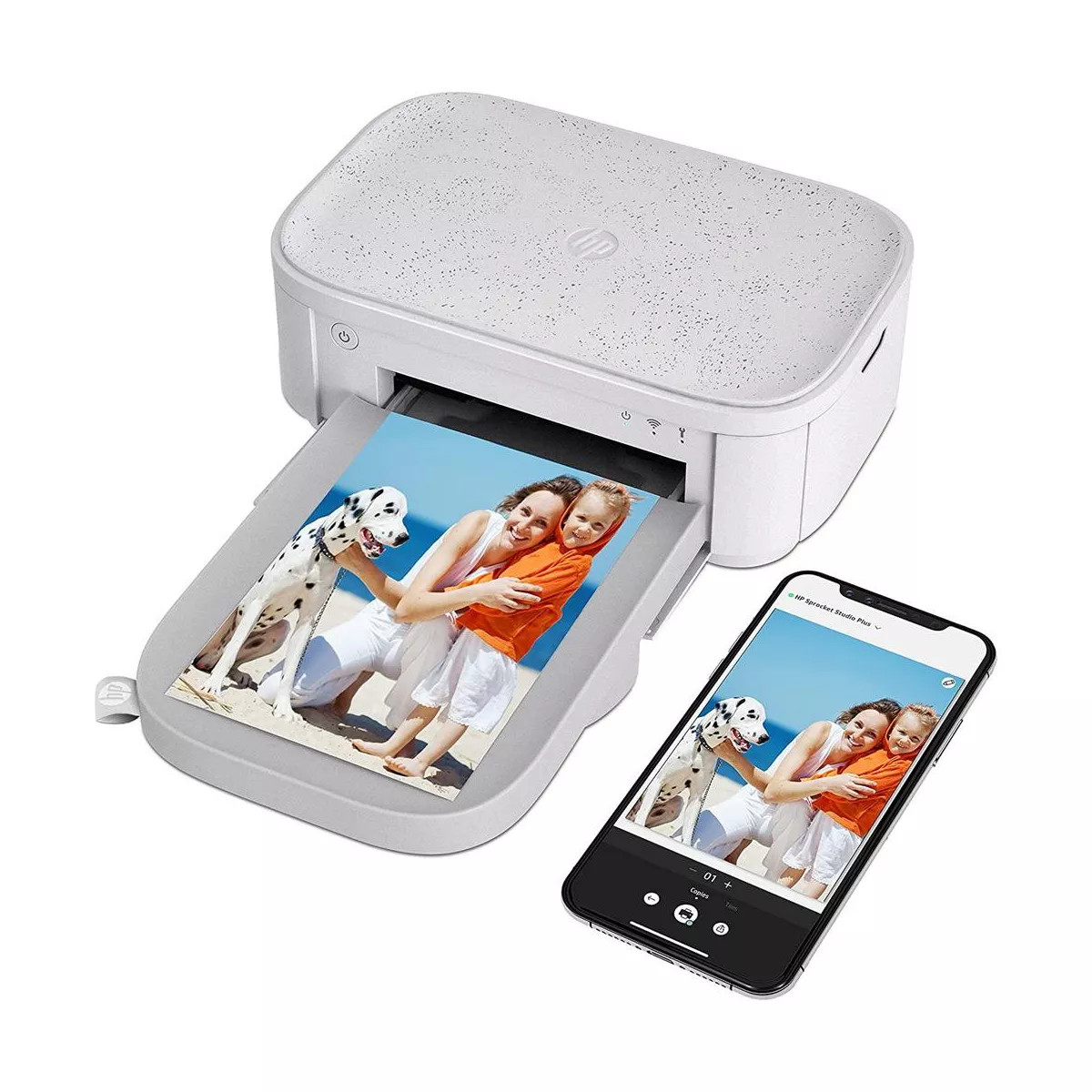HP Sprocket Studio Plus WiFi Printer - Wirelessly Prints 4x6" Photos from Your iOS & Android Devi... | Target