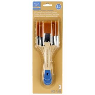 All-Purpose Brown Synthetic Brushes by Artist's Loft® Necessities™ | Michaels Stores