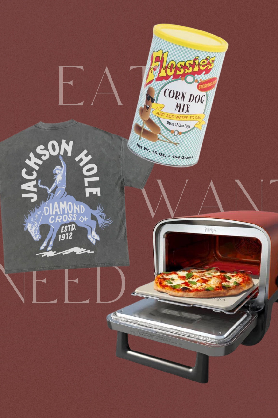 Sharing what Brandon and I gifted each other this year! Since we don’t have a lot of room in the RV we kept it minimal with three gifts: one you want, one you need, and one you eat! 

Want: Ninja Woodfire Stove
Need: Diamond Cross Ranch Tee
Eat: Flossie’s Corn Dog mix



#LTKmens #LTKHoliday #LTKtravel