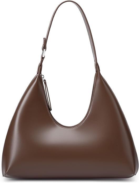 Small Hobo Bags for Women Crescent Bag Medium Shoulder Bag Trendy Purse for Women 2024 Half Moon ... | Amazon (US)