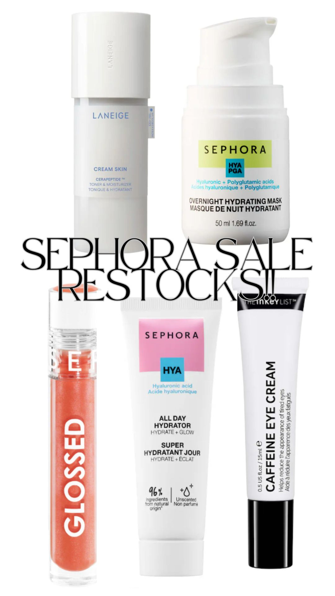Sephora Sale Restocks!!
I can get lost in the Sephora sale so I use this as a time to restock on low products + get my two free samples;) 

 #LTKSaleAlert #LTKBeauty