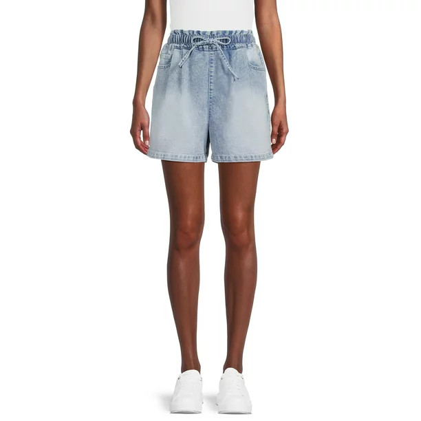Time and Tru Women's Paperbag Waist Shorts | Walmart (US)