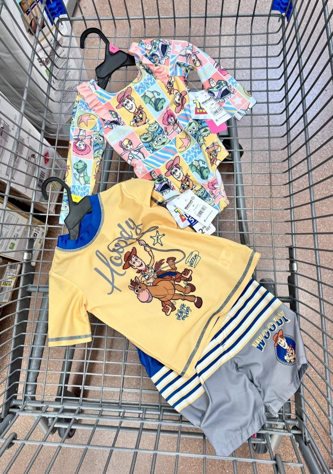 Matching swimwear at Walmart #toystory #swimwear #walmartfinds 

#LTKSpringSale #LTKBaby #LTKKids