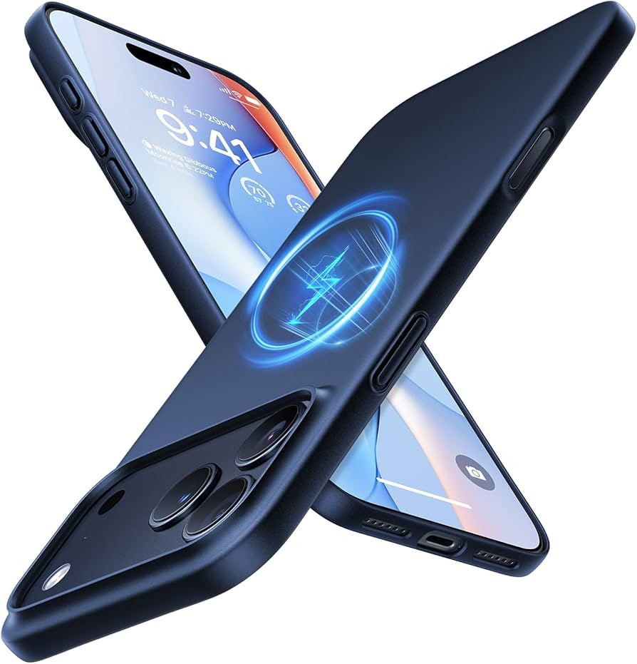 TORRAS Magnetic Slim-Fit for iPhone 17 PRO MAX Case, Ultra-Thin 17 ProMax Phone Case Compatible w... | Amazon (US)
