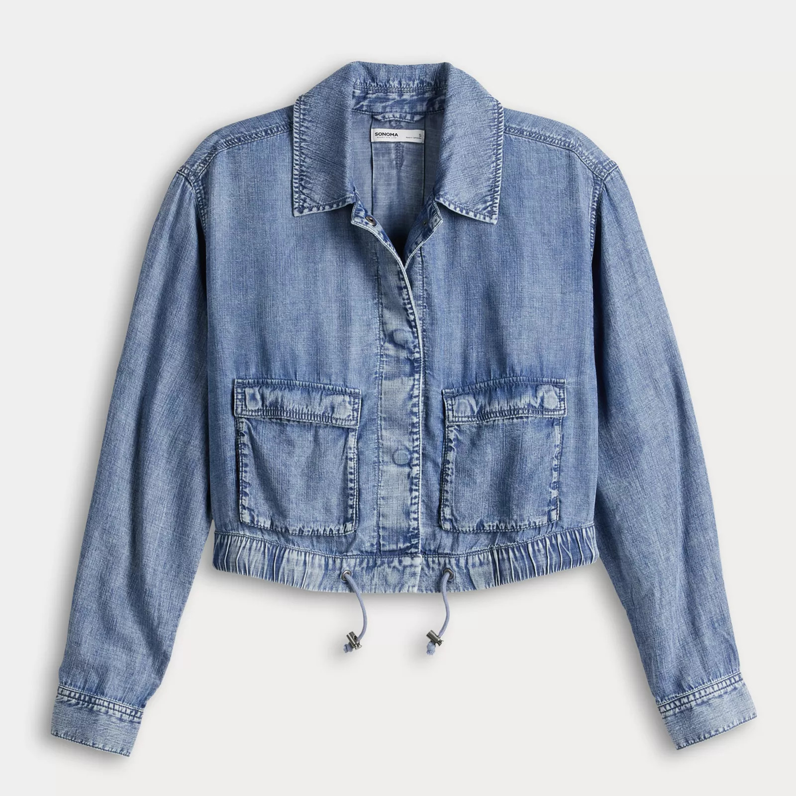 Women's Sonoma Goods For Life® Chambray Jacket | Kohl's