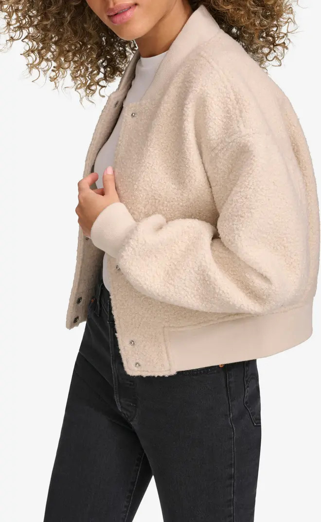 Faux Shearling Bomber Jacket | Nordstrom