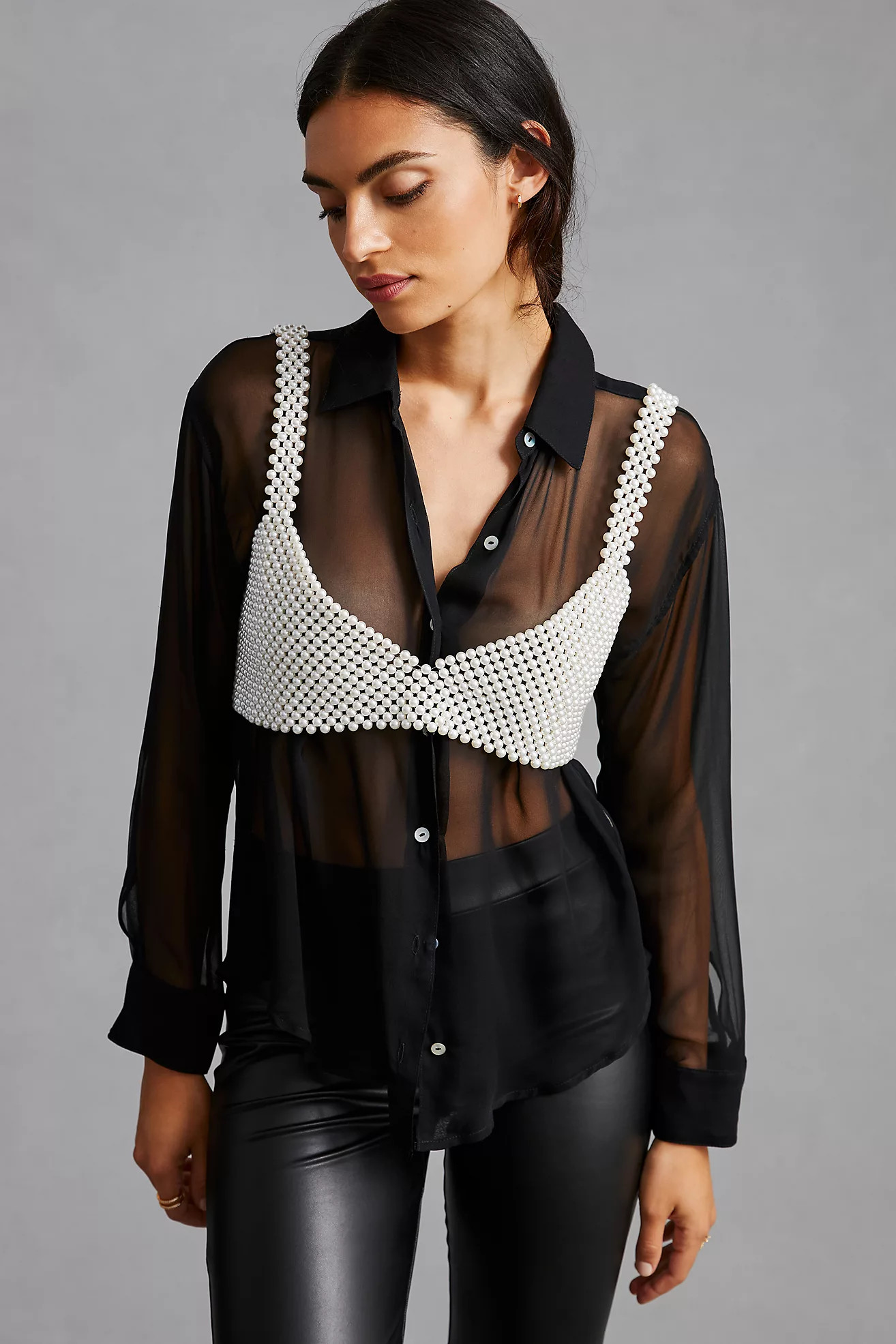Current Air Pearl Bralette | Anthropologie (US)