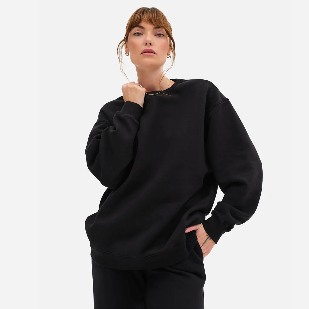 Organic Fleece Oversized Sweatshirt | MATE The Label