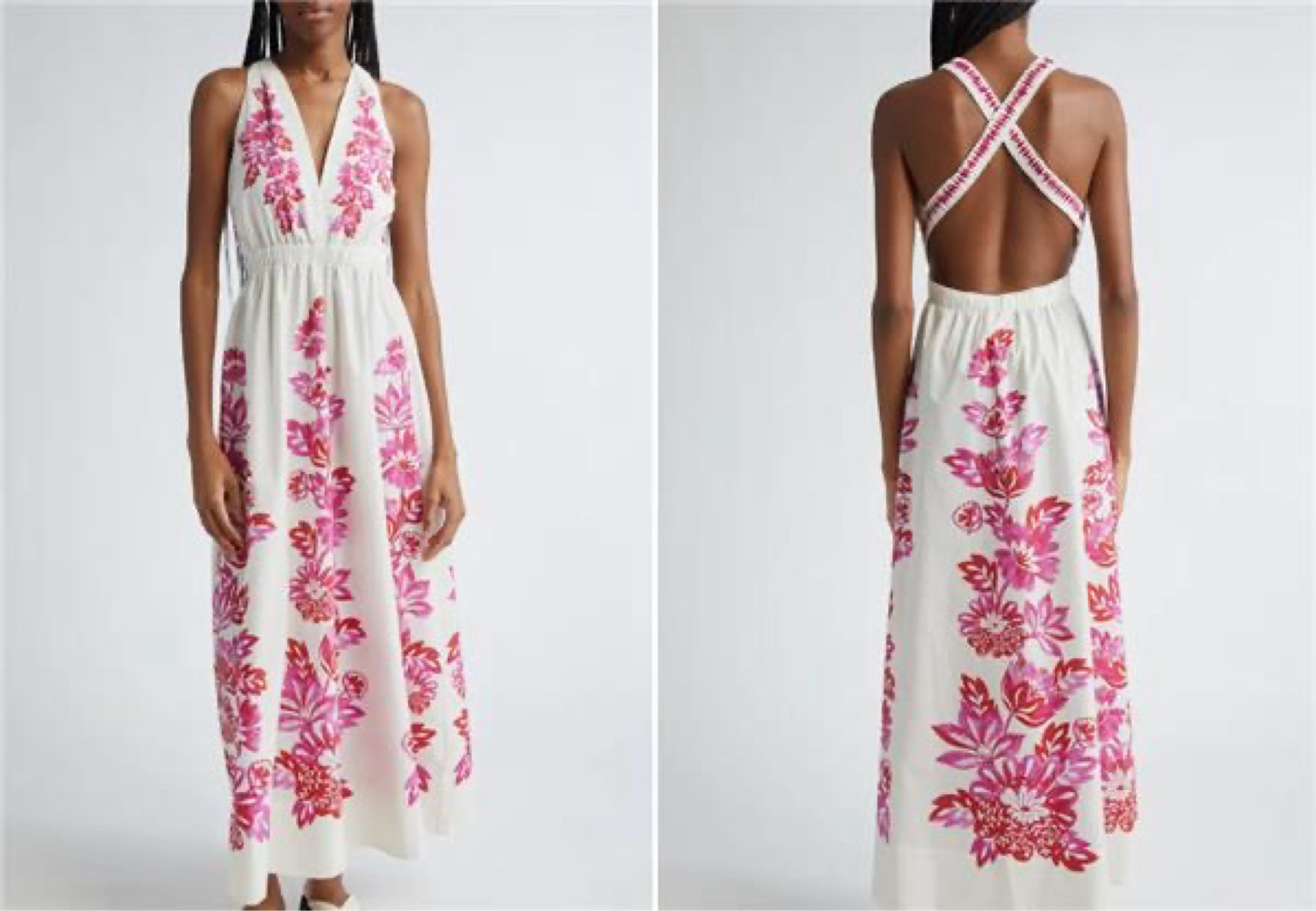 This beautiful, floral sundress is made of lightweight cotton with cute crisscrossing back straps!

Vacation dress, summer dress, sundress, vacation inspo, Farm Rio, maxi dress, long dress, floral dress

#LTKStyleTip #LTKOver40 #LTKSeasonal