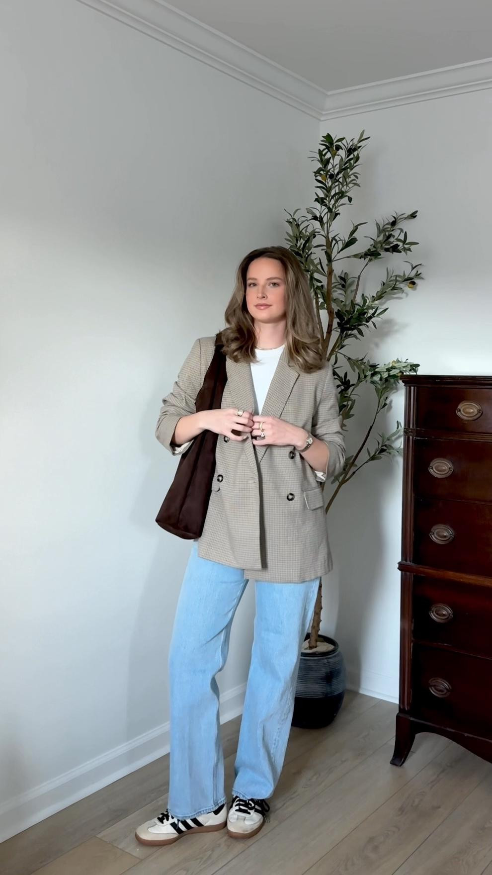 day 7 of 7☕️ styling jeans for the office!

#LTKootd #LTKStyleTip #LTKWorkwear