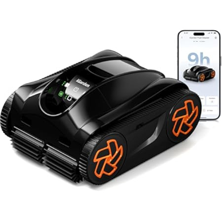 iGarden K Series Robotic Pool Cleaner, 7H Runtime Cordless Pool Vacuum, 22,000 LPH Suction Power,... | Amazon (US)