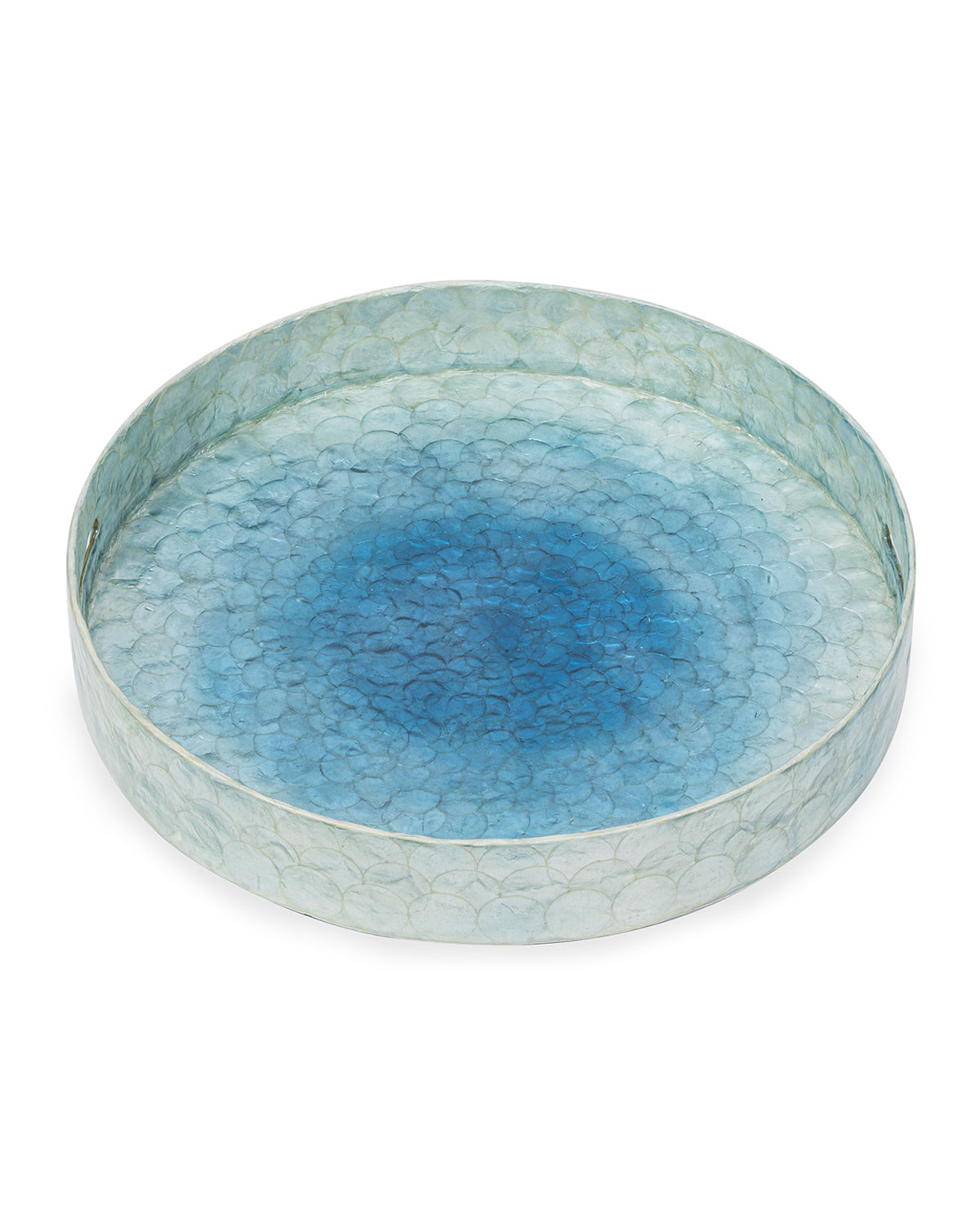 Large Ombre Capiz Tray | Neiman Marcus