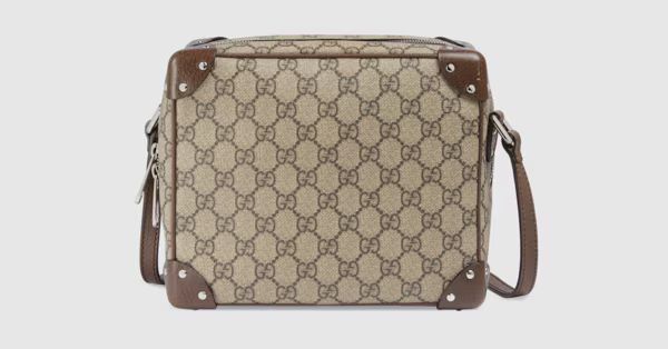 GG shoulder bag with leather details | Gucci (US)