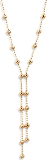 Ball Chain Y Necklace | Nordstrom
