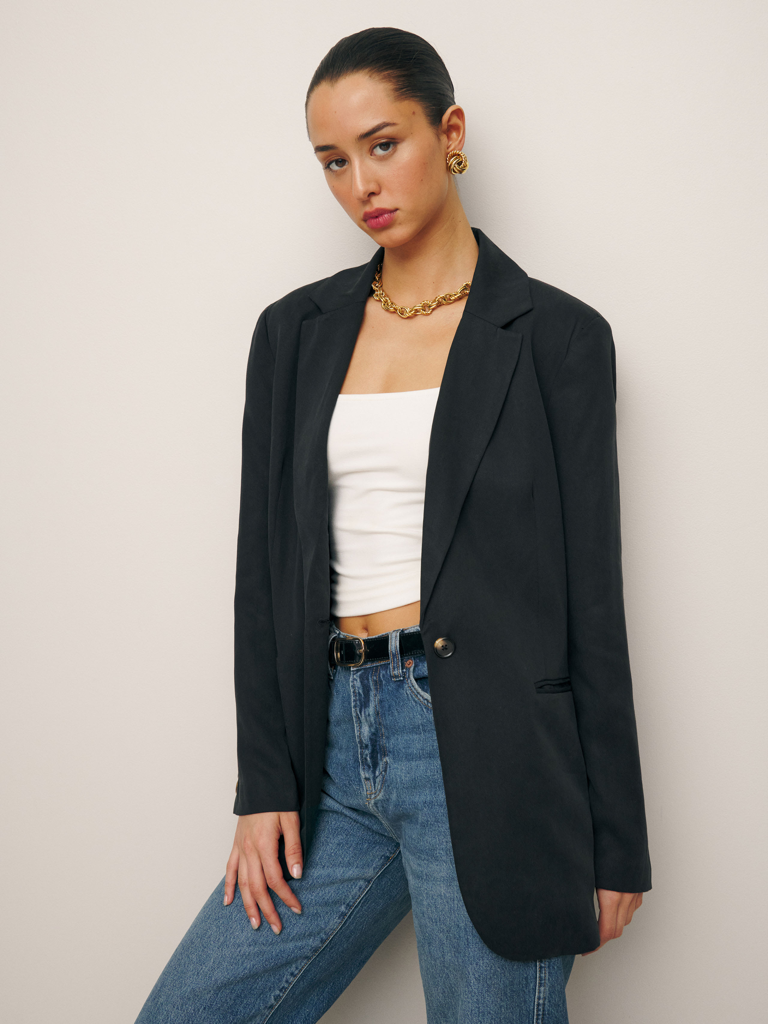 The Classic Relaxed Blazer | Reformation (Global)