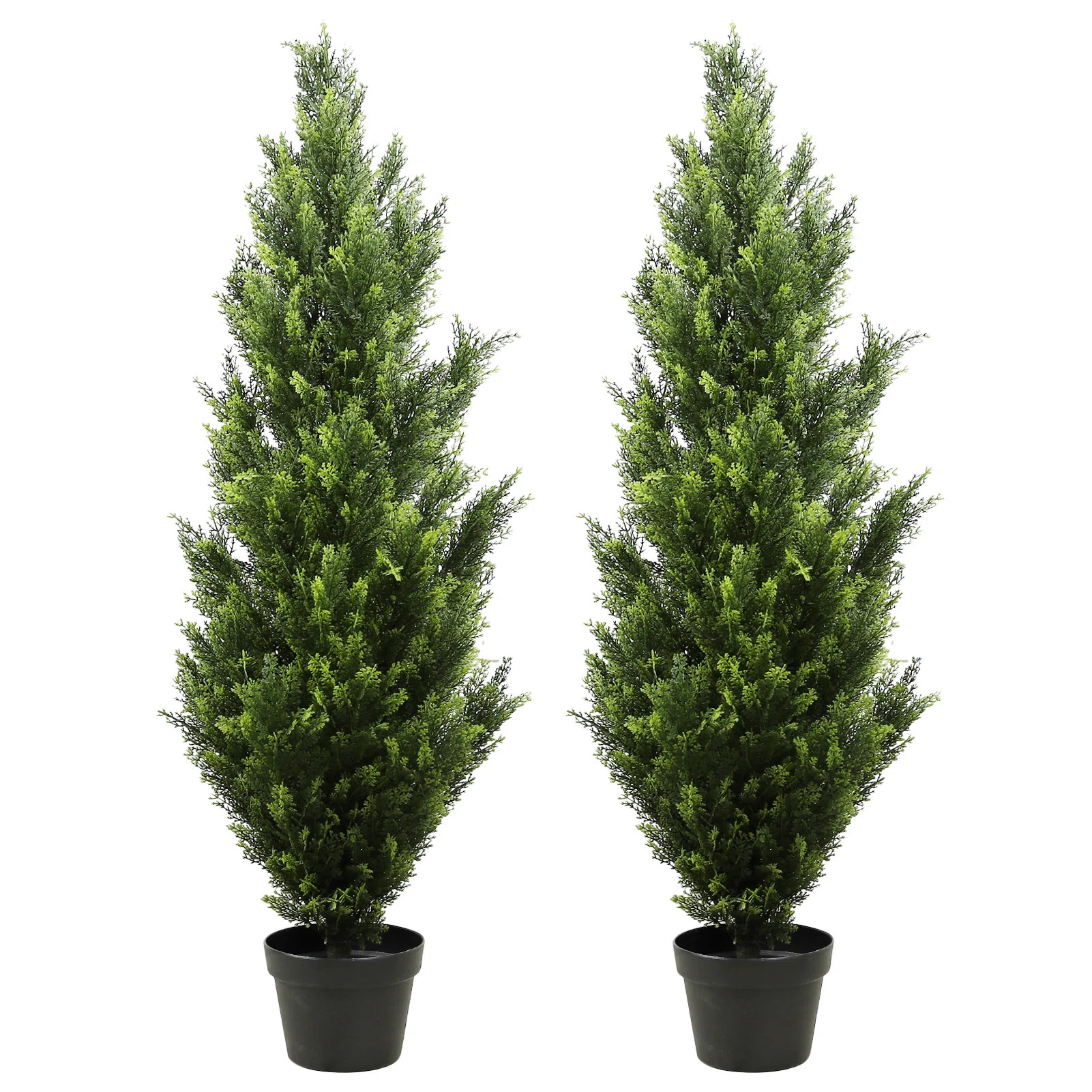 Primrue Topiarr Trees Faux Cedar Tree Topiary in Pot & Reviews | Wayfair | Wayfair North America
