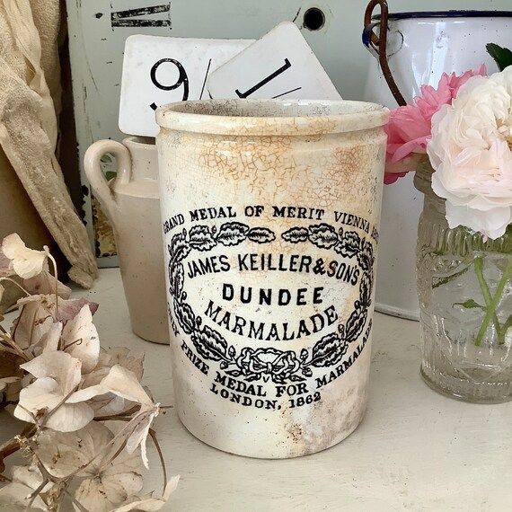 Antique Marmalade Jar - James Keiller And Son | Etsy (US)