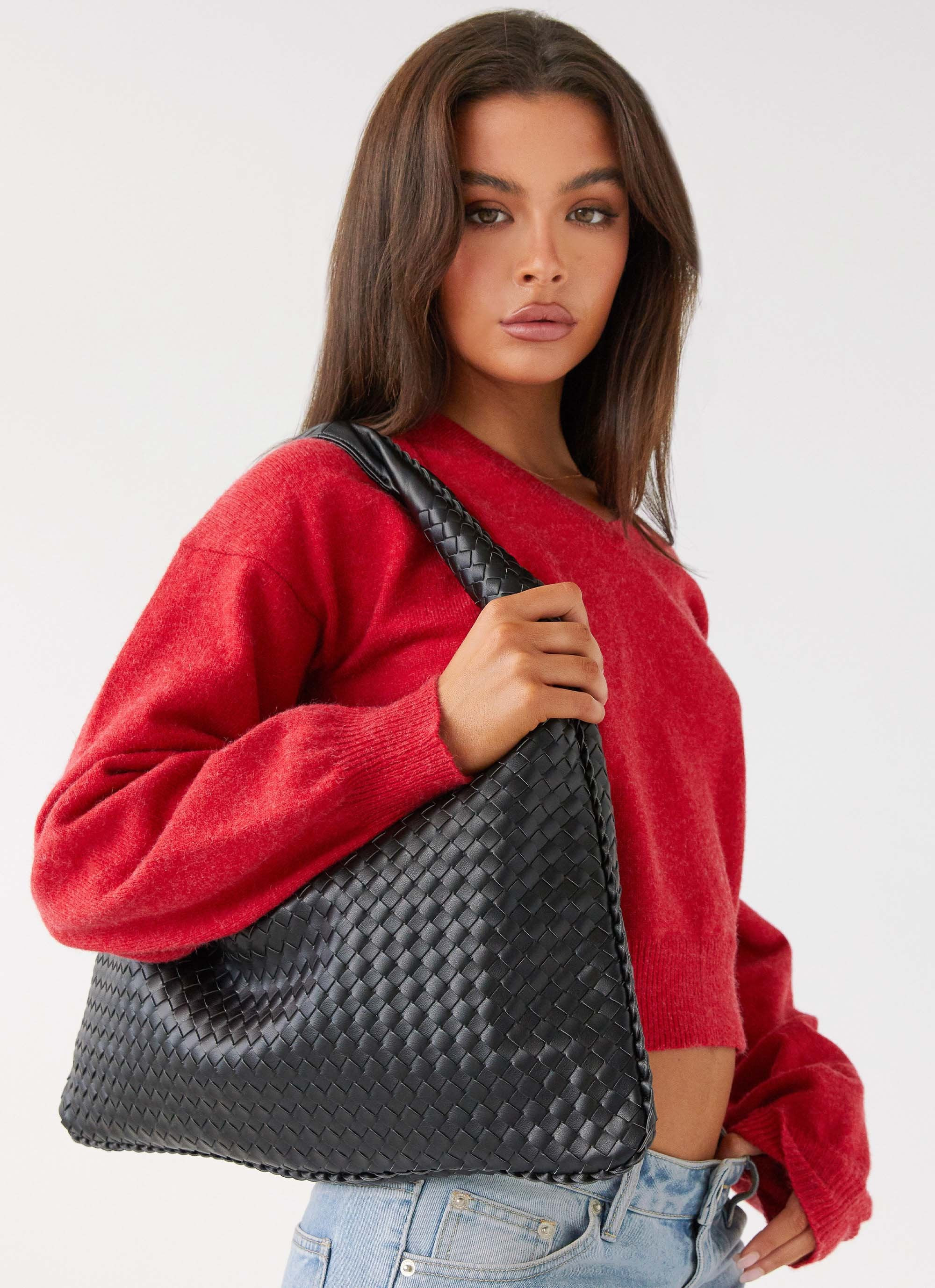 Hacie Shoulder Bag - Black | Peppermayo (Global)