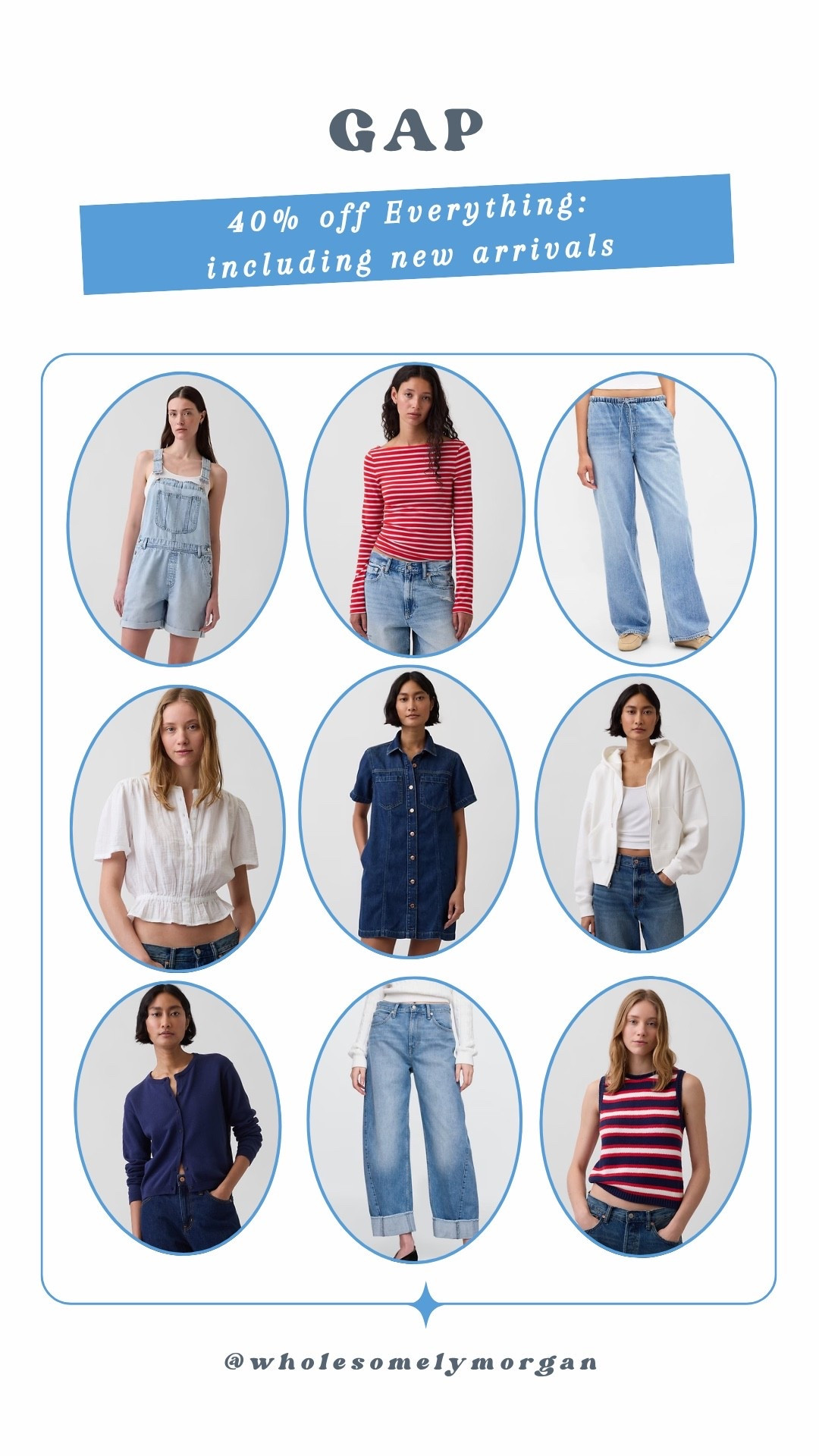 GAP sale!! Get 40% off everything including new arrivals 😇

#LTKSaleAlert #LTKSeasonal #LTKootd